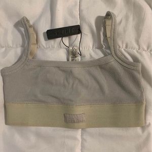 Skims Soft Lounge Bra in Talc